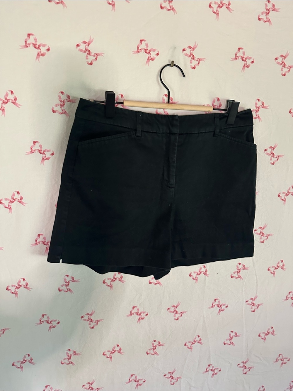 New York & Company Black Women's Bermuda Shorts